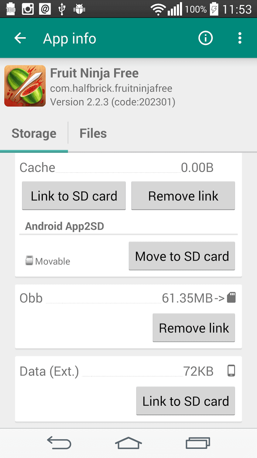 Screenshot Link2SD APK v4.3.4 untuk Android