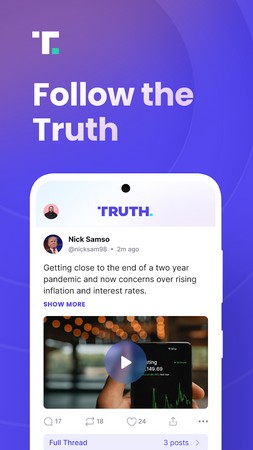 Screenshot Truth Social APK