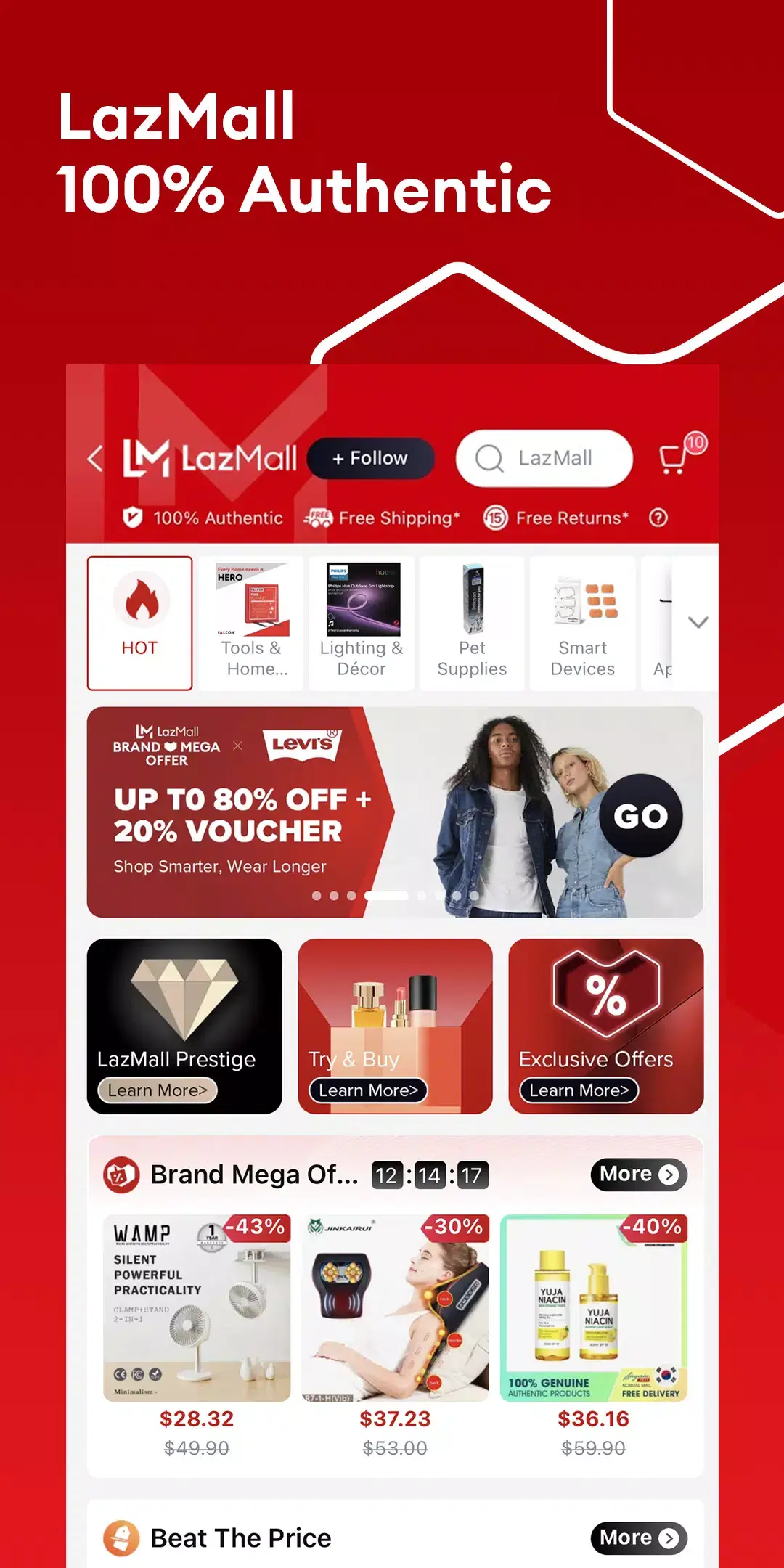 Screenshot Lazada APK v7.98.0 untuk Android