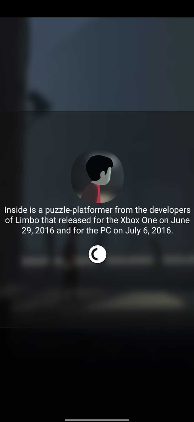 Screenshot PlayDead Inside APK v2.4