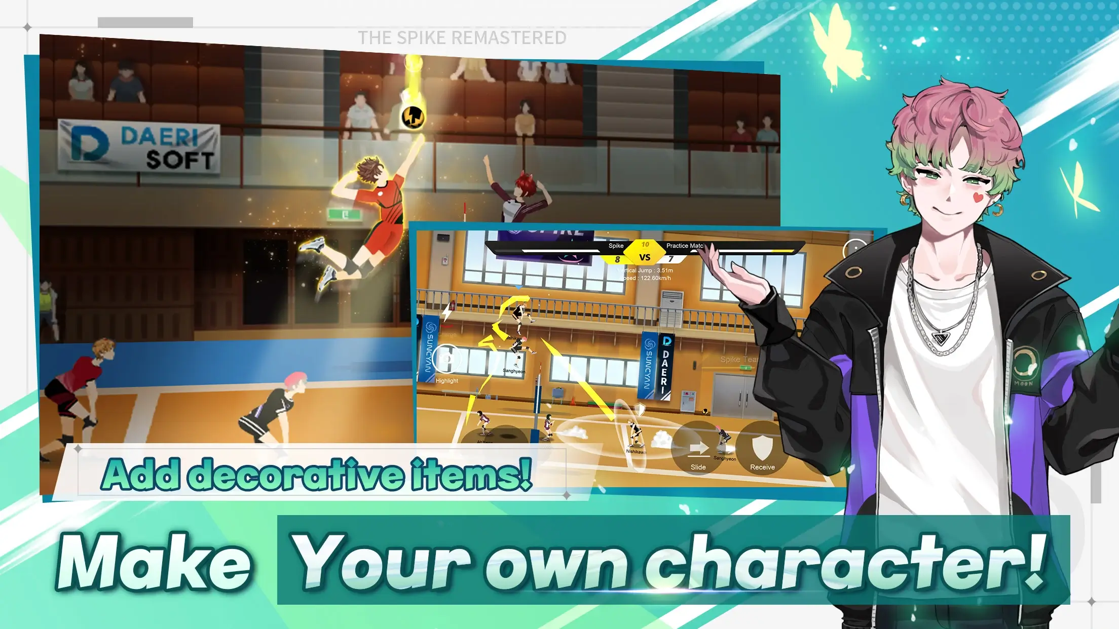 Screenshot The Spike Volleyball Story APK