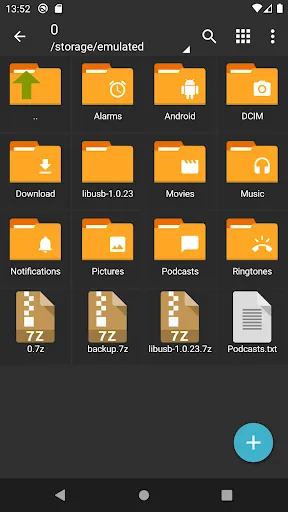 Screenshot ZArchiver Donate APK