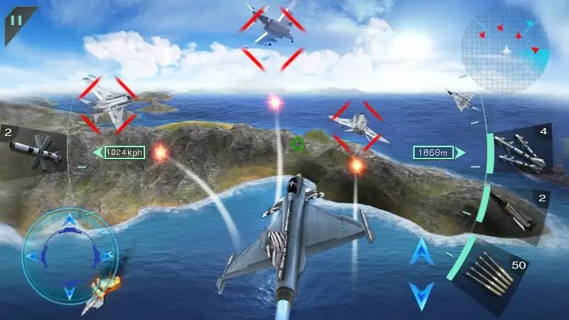 Screenshot Sky Fighters 3D APK