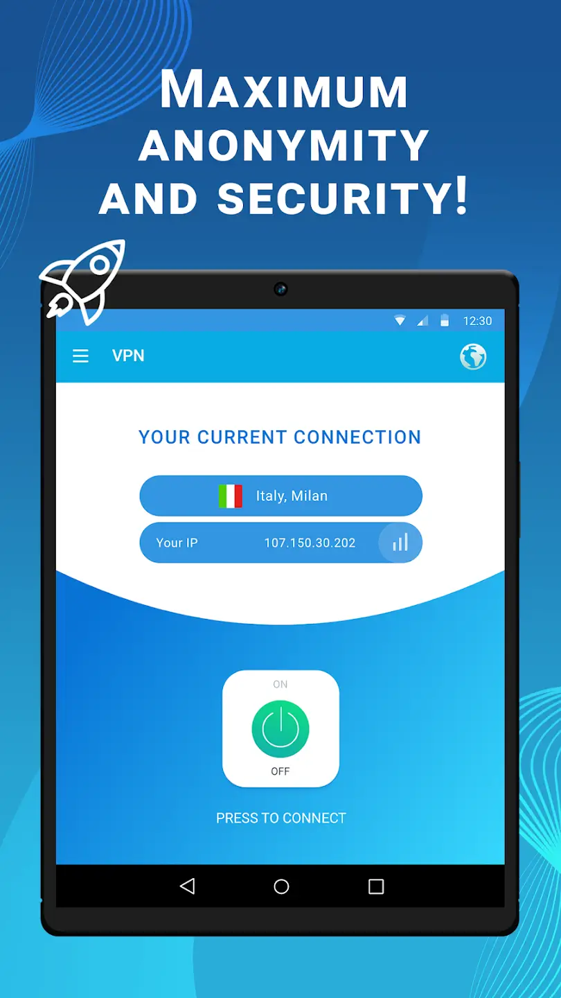 Screenshot Stolitomson VPN APK v3.0.7