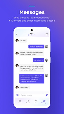Screenshot Truth Social APK