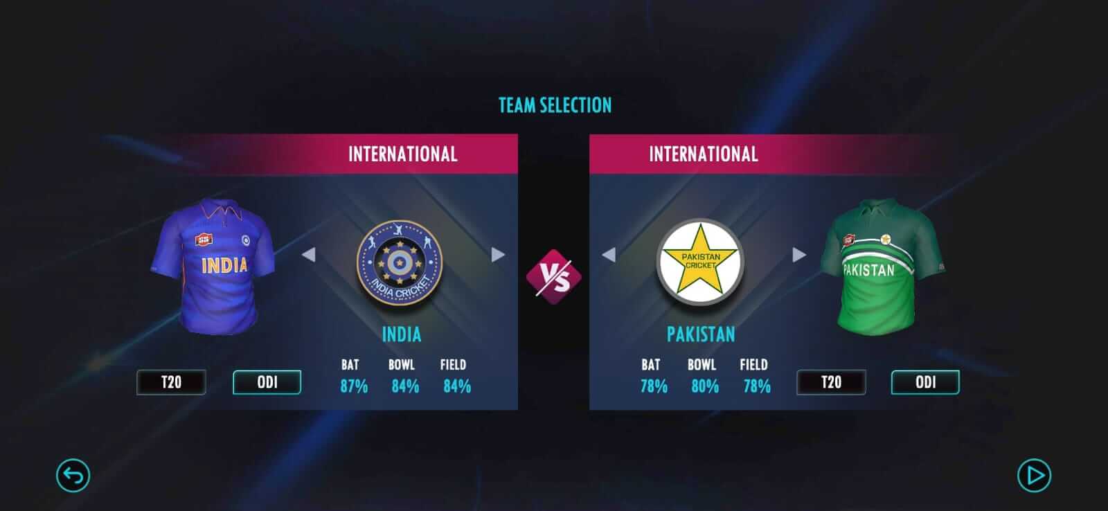 Screenshot Real Cricket 22 APK XAPK v1.2