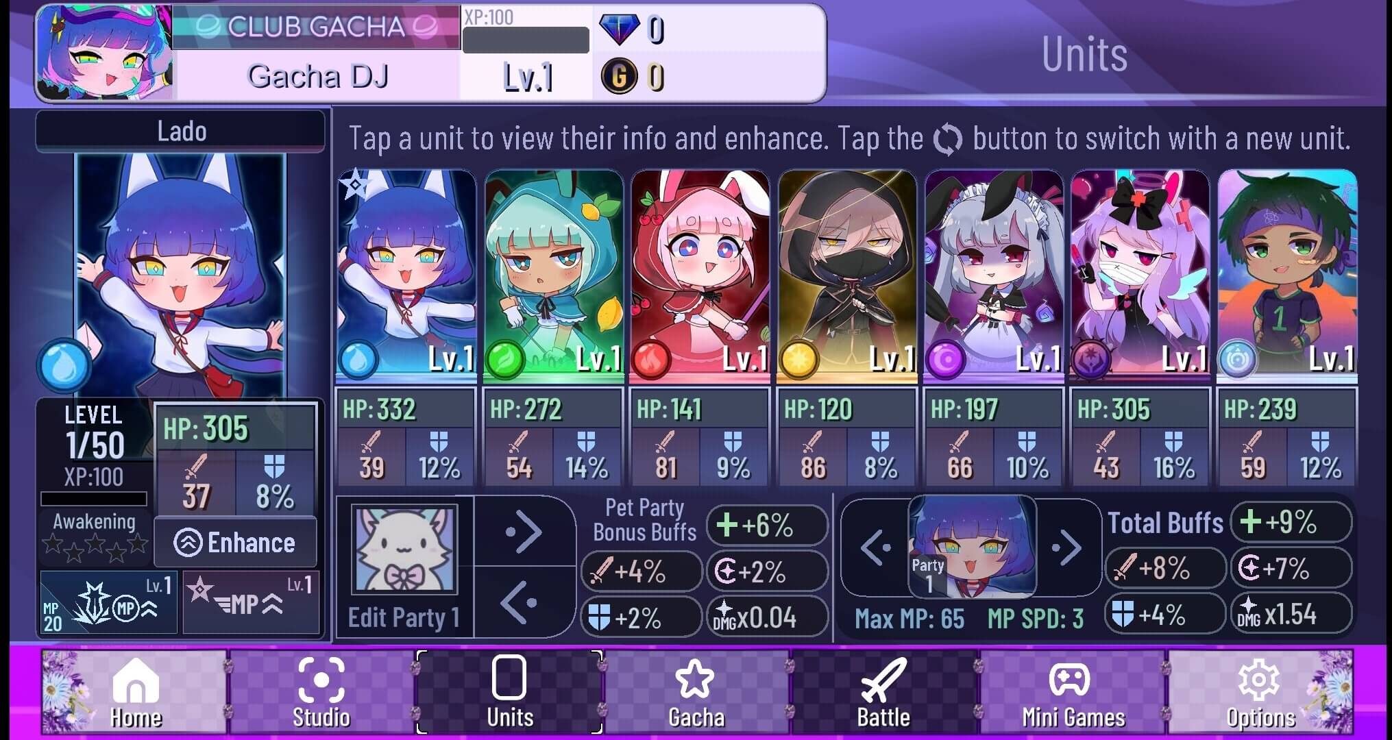 Screenshot Gacha Lavender APK