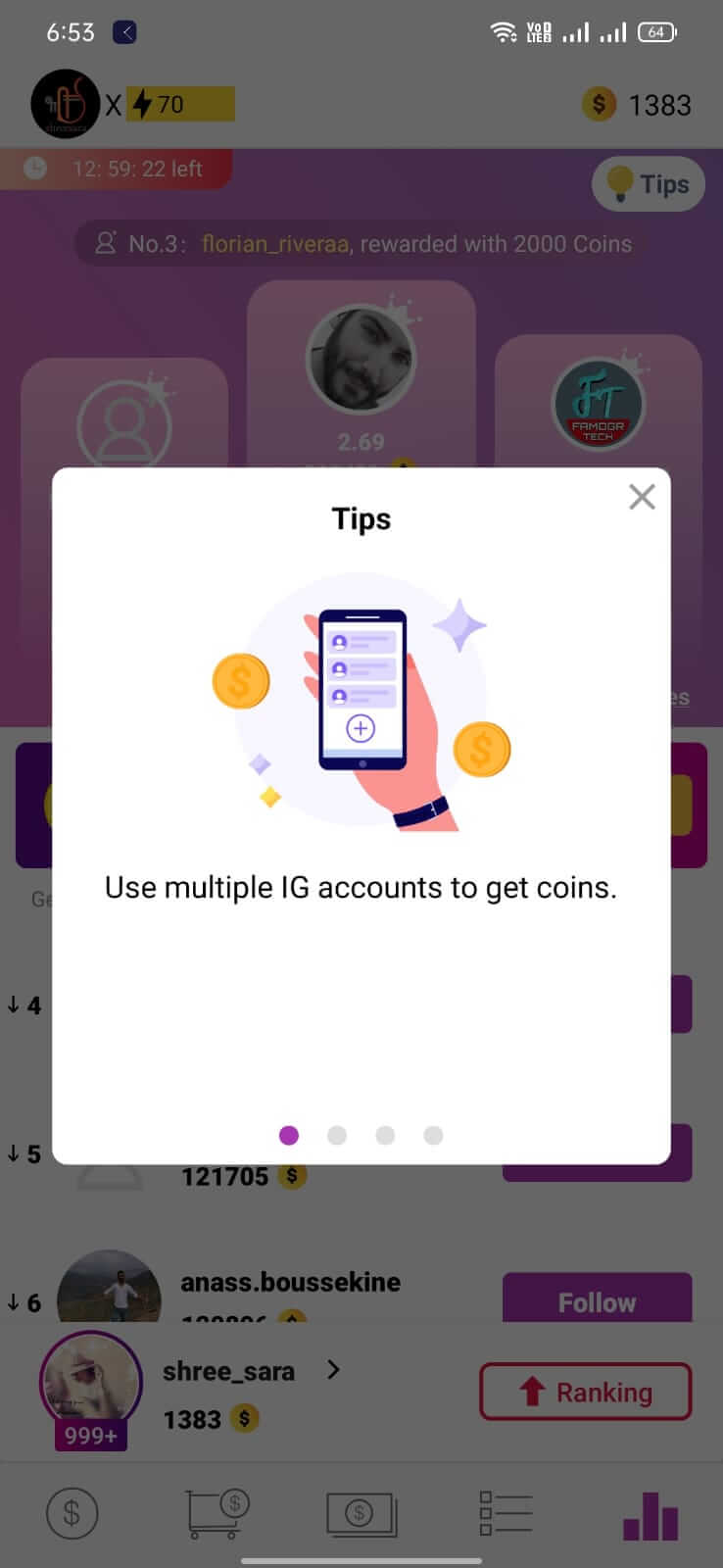 Screenshot GetInsta APK v3.3.0 untuk Android