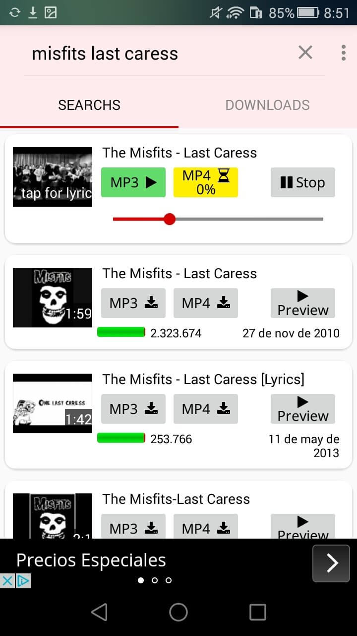 Screenshot YT3 Music Downloader APK v5.0.1