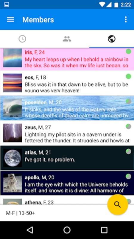 Screenshot Chatango APK v2.1.5 untuk Android