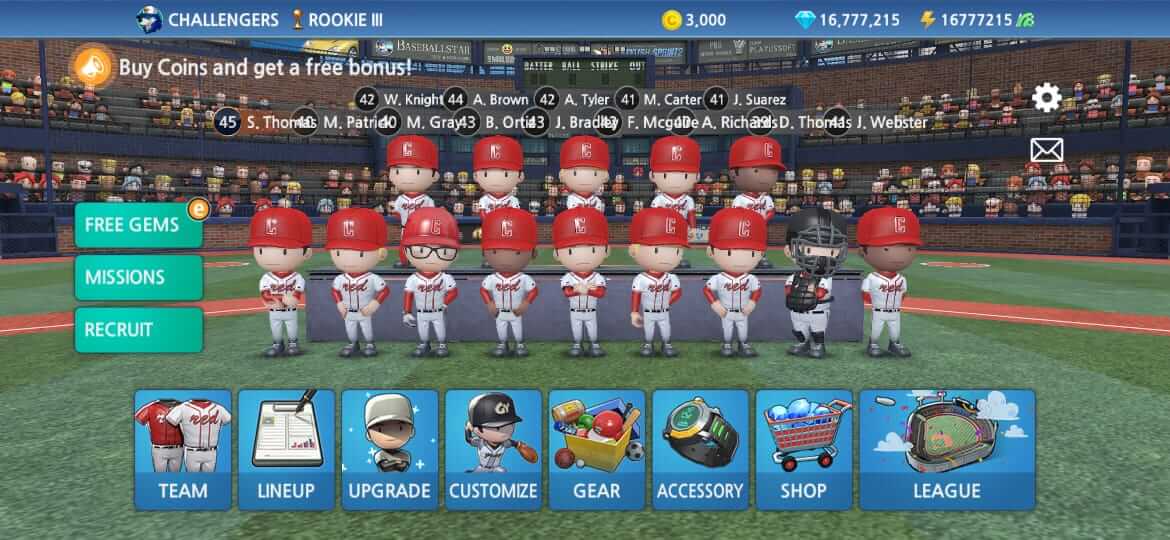 Screenshot Baseball 9 APK