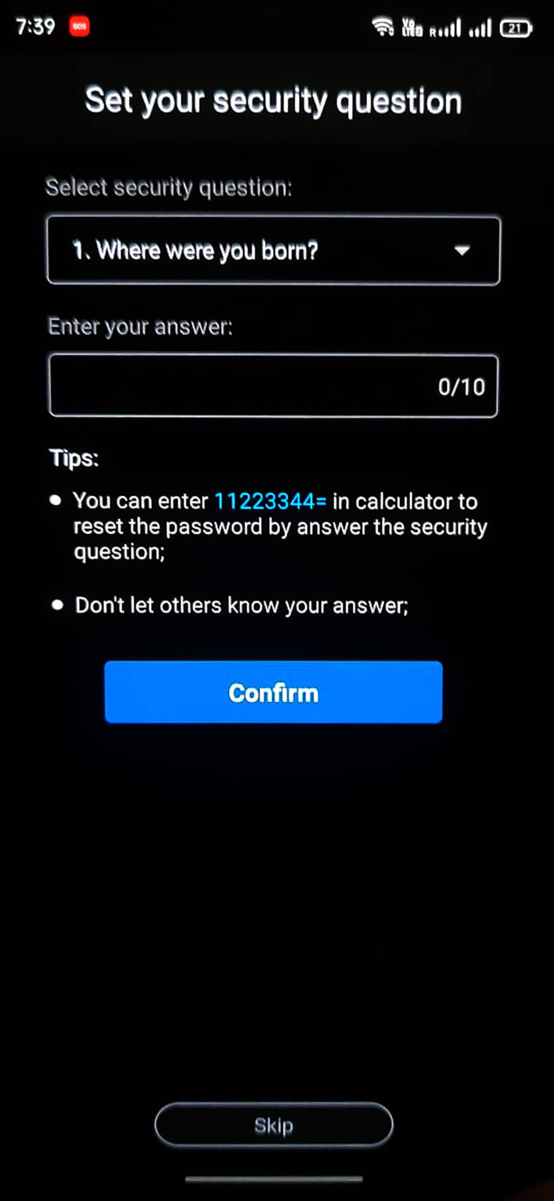 Screenshot HideX - Calculator Lock APK