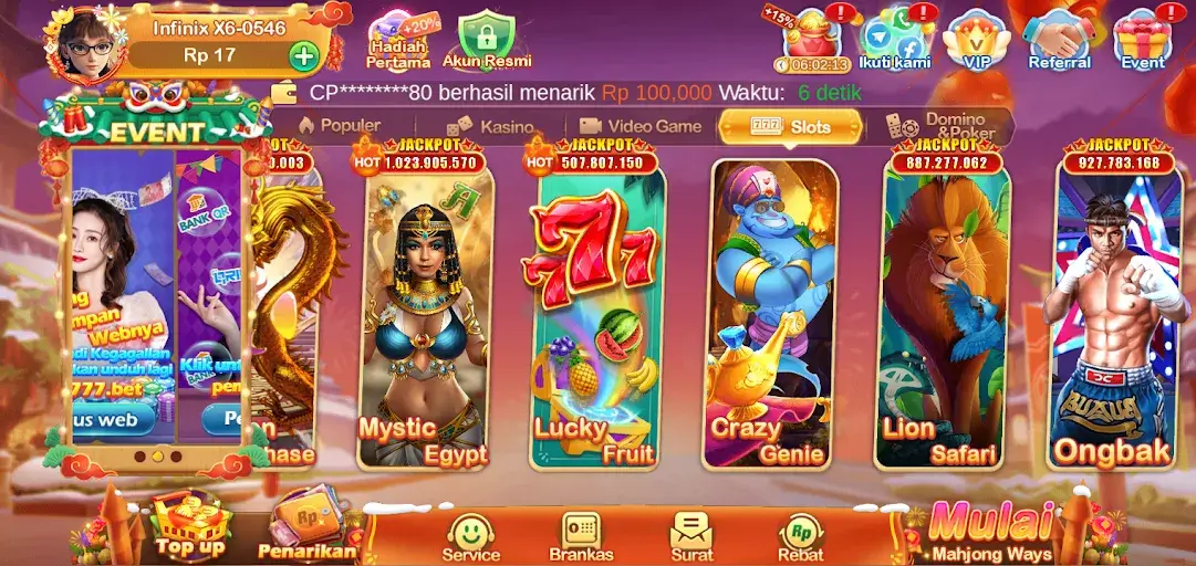 Screenshot INA777 APK v2.1.6