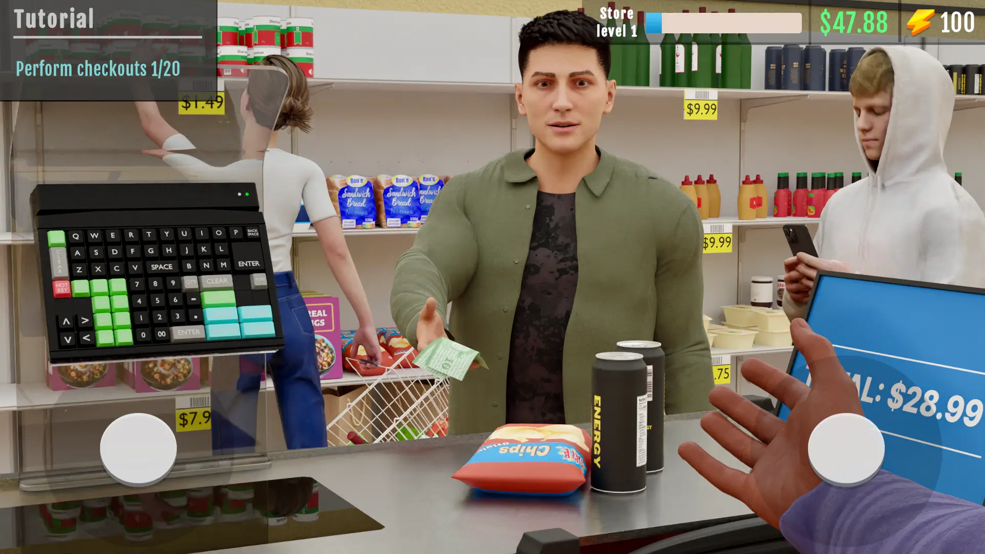 Screenshot Supermarket Simulator 3D Store APK