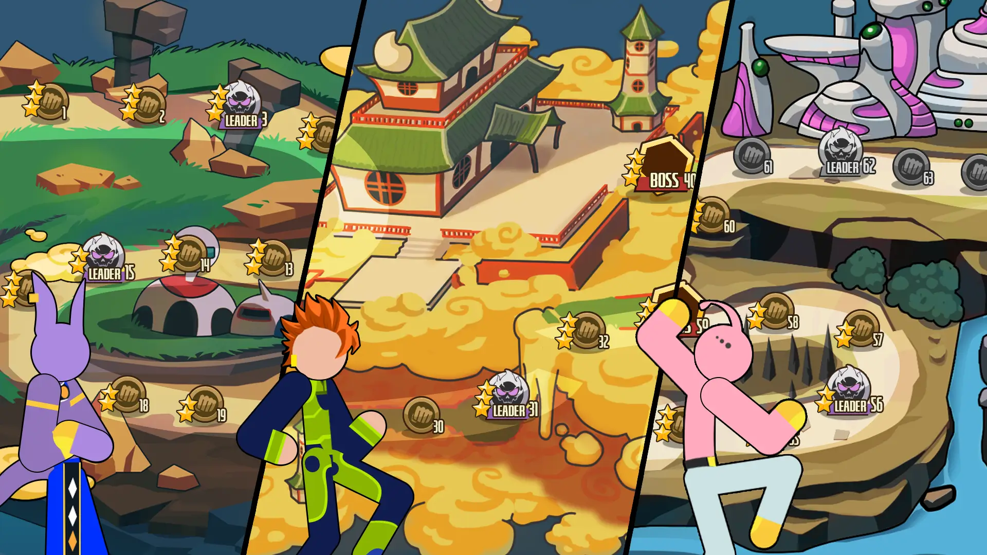 Screenshot Stickman Dragon Fight APK
