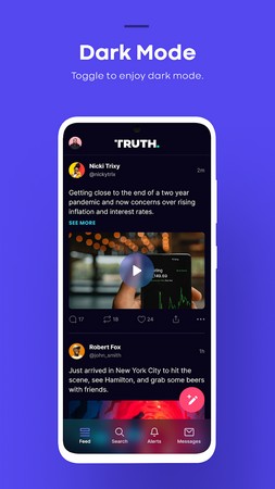 Screenshot Truth Social APK
