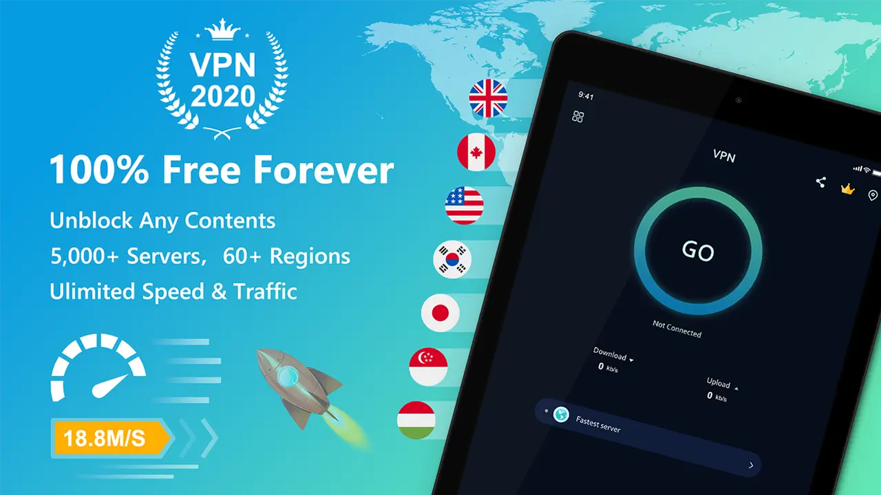 Screenshot VPN Fast APK v2.4.8.8