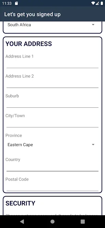 Screenshot Norraco Transact APK