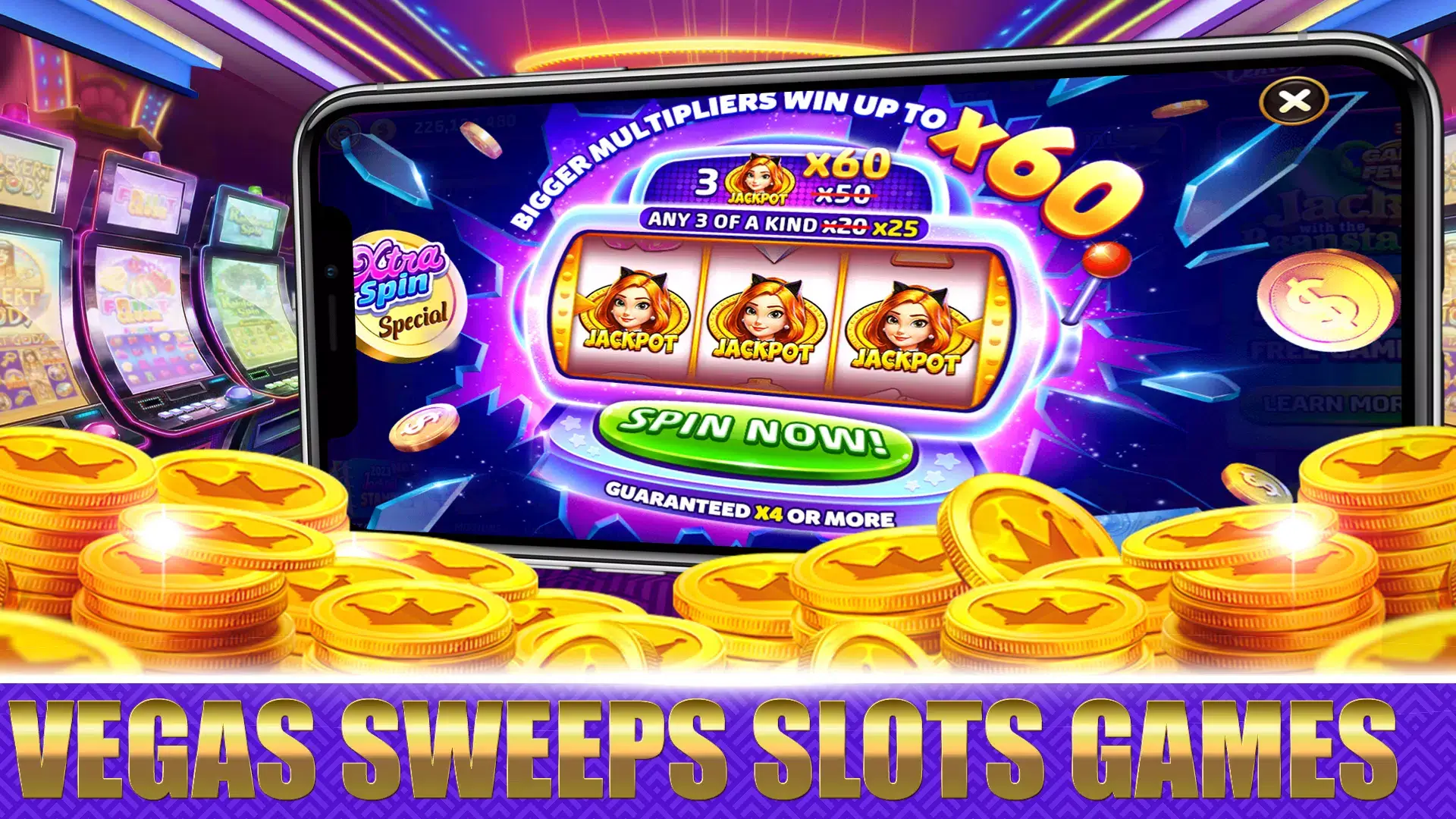 Screenshot Vegas Sweeps Slots 777 APK untuk Android