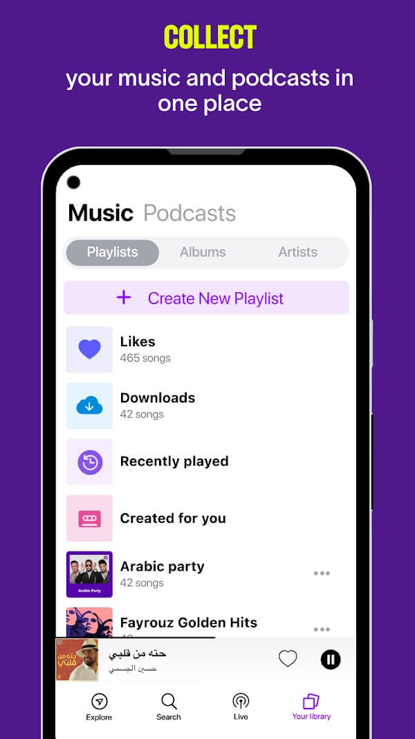 Screenshot Anghami APK v8.0.10