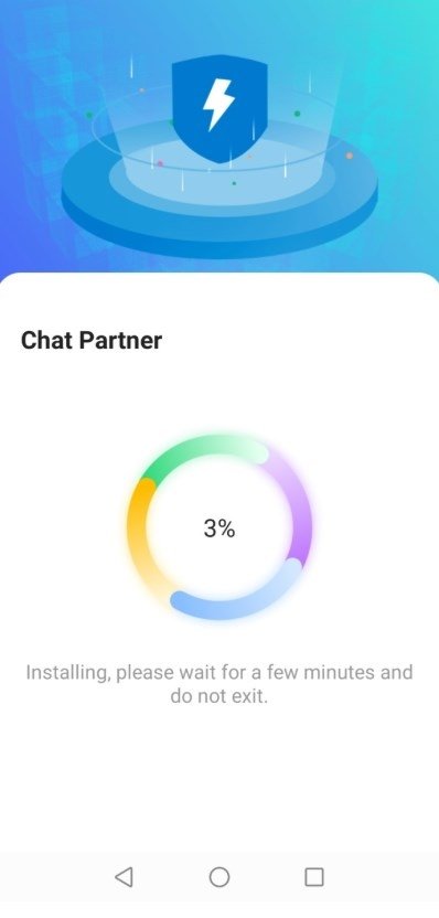 Screenshot Chat Partner APK v18.06 untuk Huawei dan Honor