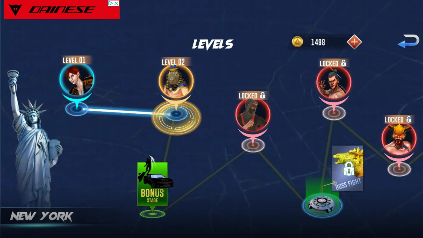 Screenshot Clash of Fighters APK