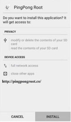 Screenshot PingPongRoot APK v6.0.1 untuk Samsung Galaxy S6