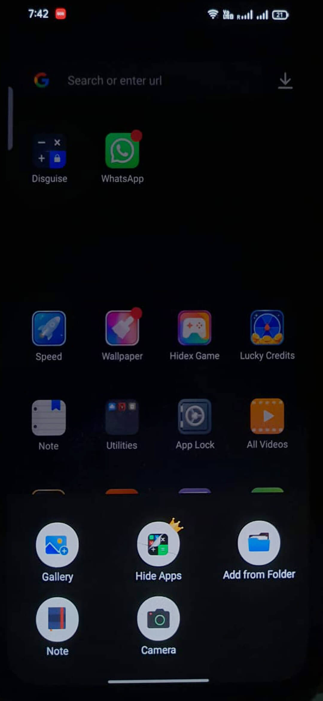Screenshot HideX - Calculator Lock APK