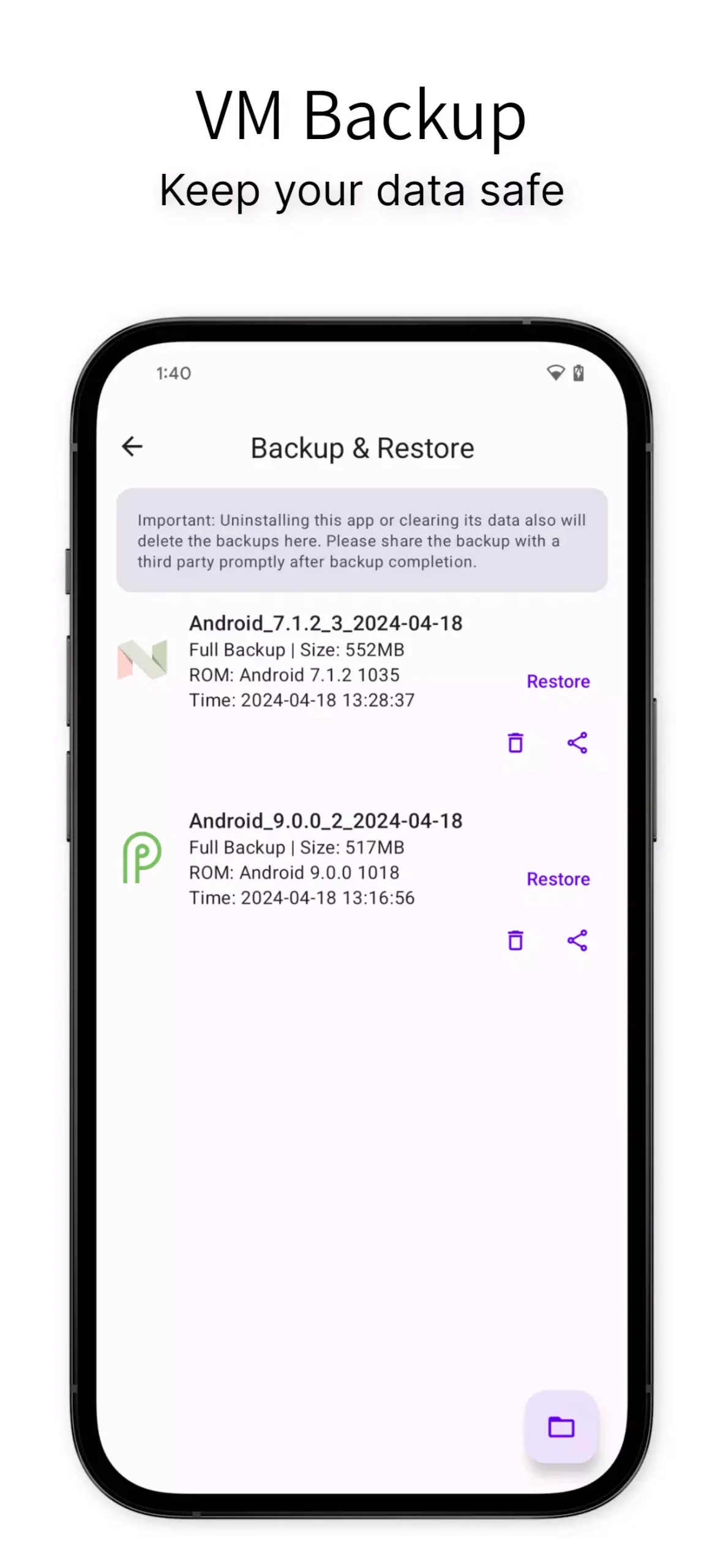 Screenshot Virtual Master APK