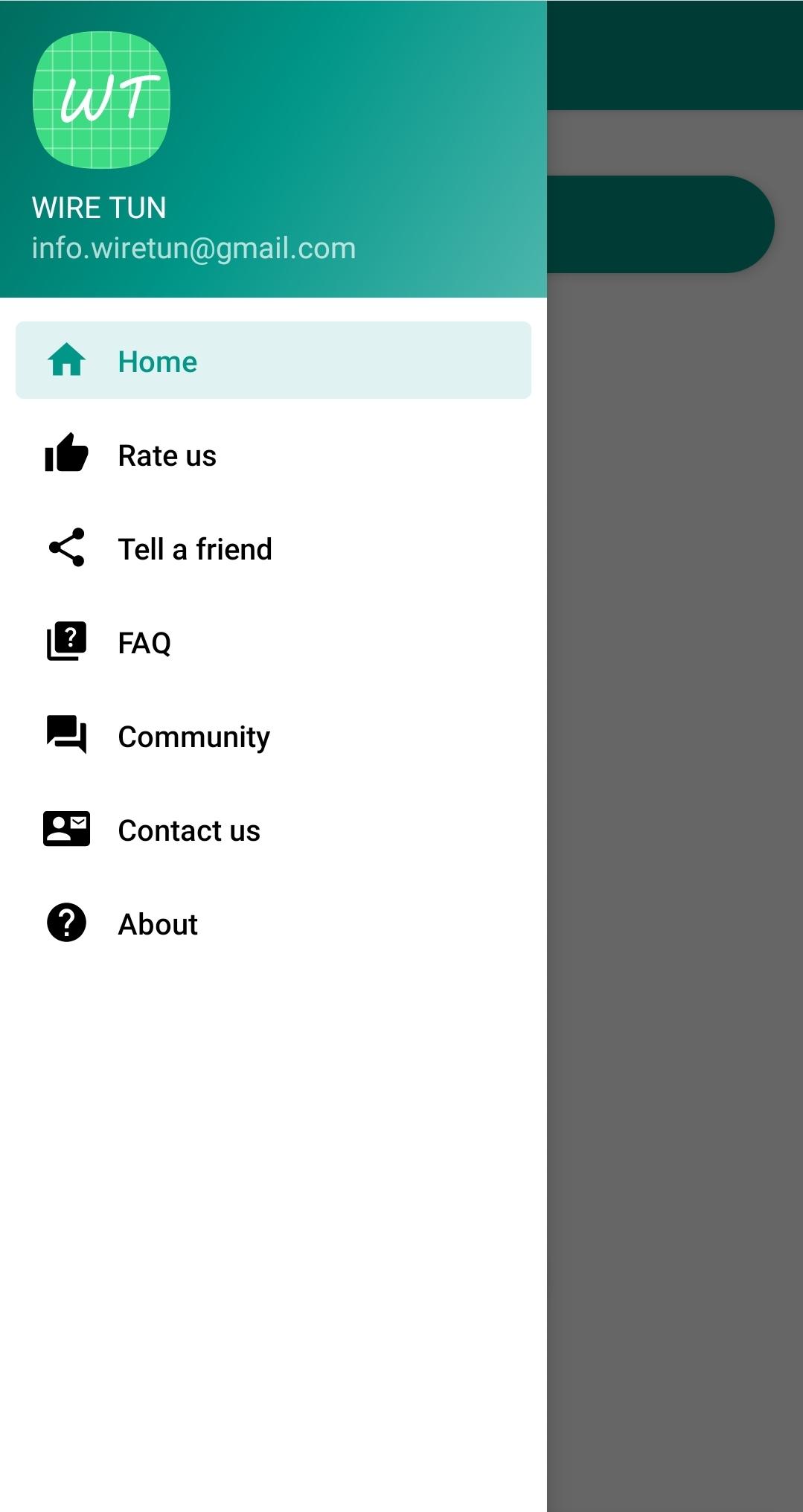 Screenshot Wire Tun APK v1.7.9