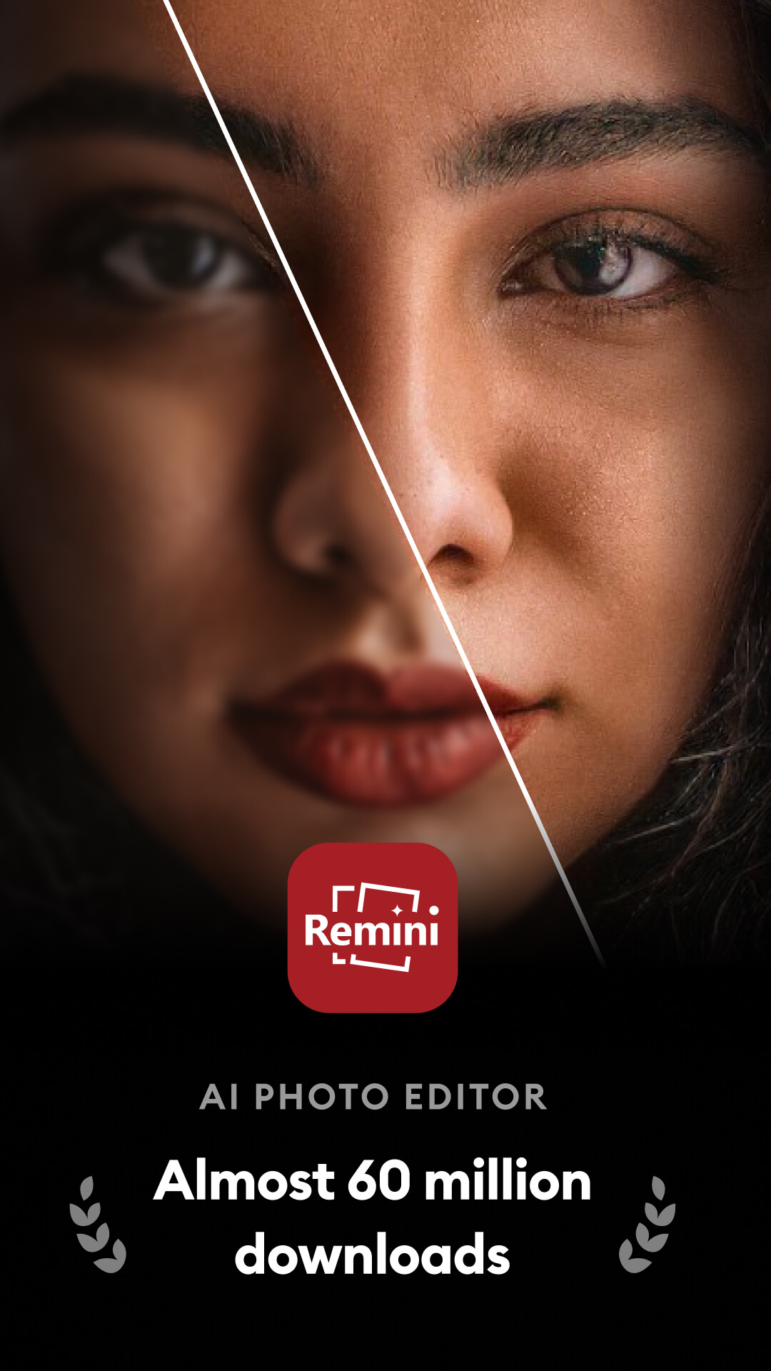 Screenshot Remini APK: Edit Foto Jadi Lebih Jernih dan Tajam