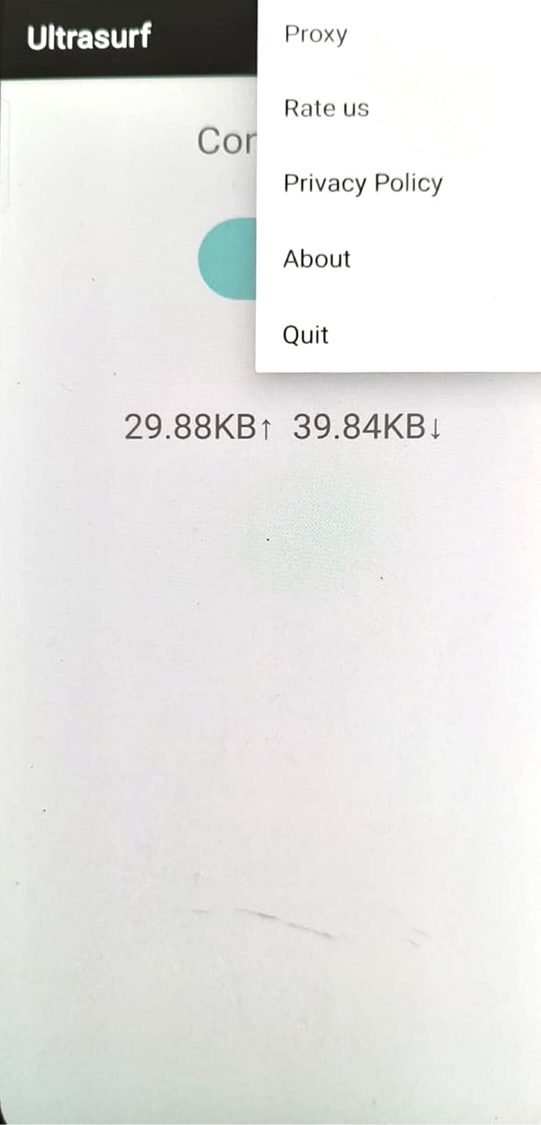 Screenshot Ultrasurf APK v3.0.9