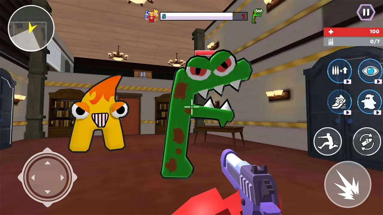 Screenshot Alphabet Shooting Escape Time APK
