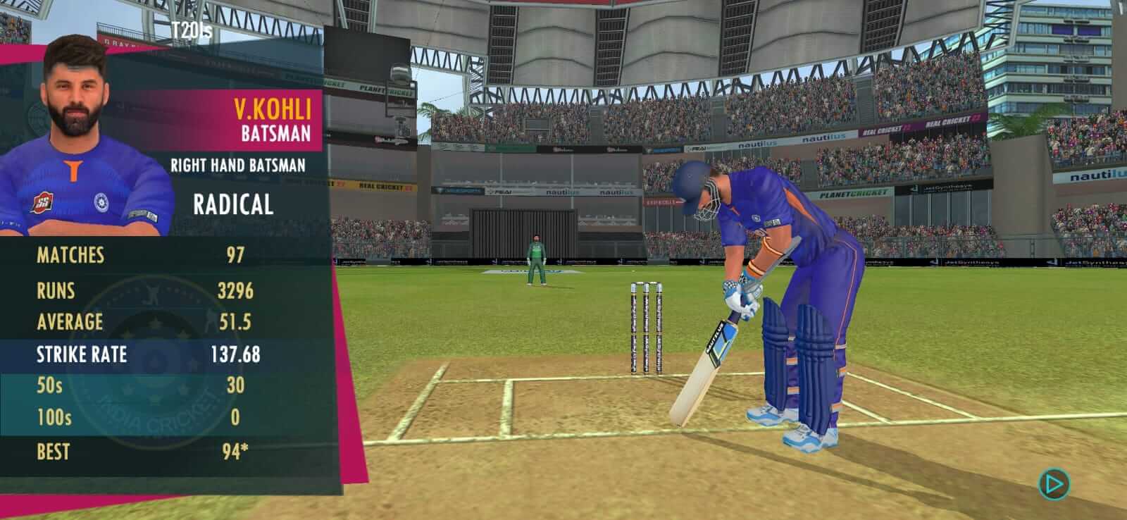 Screenshot Real Cricket 22 APK XAPK v1.2