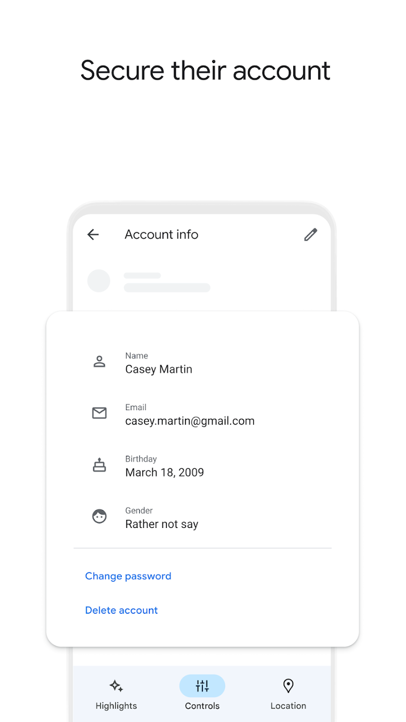 Screenshot Google Family Link APK