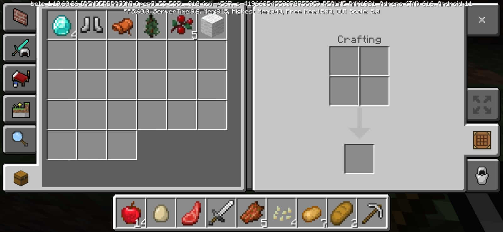 Screenshot Minecraft Bedrock Edition APK v1.26.30.21