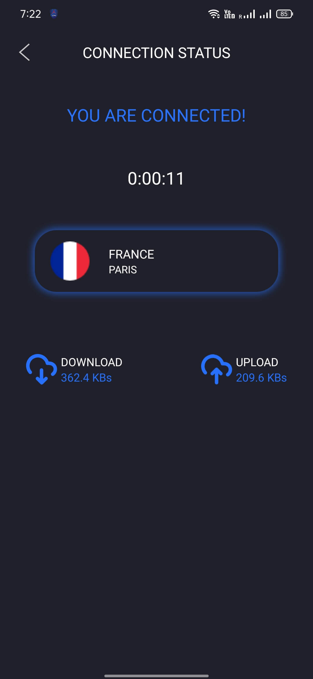 Screenshot Unique VPN APK v1.5.1 untuk Android