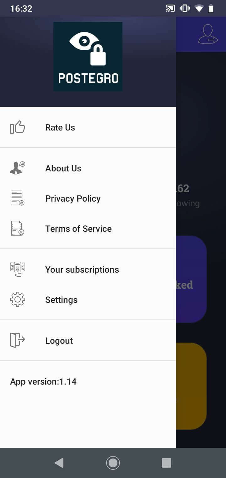 Screenshot Postegro Plus APK