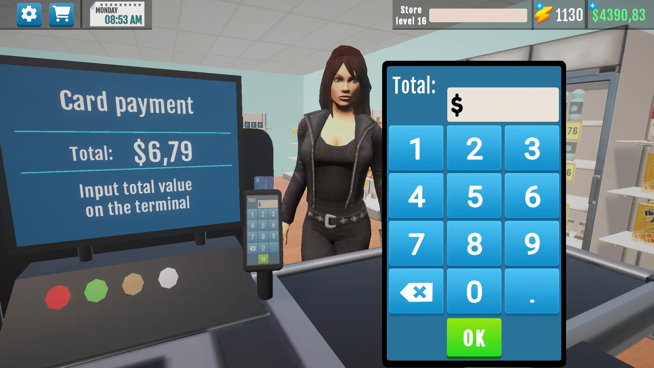 Screenshot Supermarket Simulator 3D Store APK