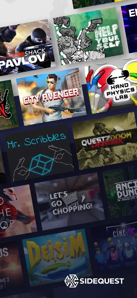 Screenshot SideQuest APK v1.11 untuk VR Headset