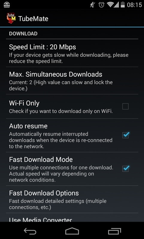 Screenshot TubeMate APK 3.4.20.1549 untuk Android