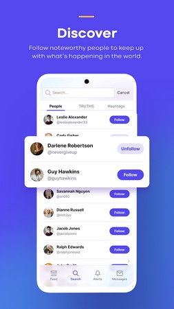 Screenshot Truth Social APK