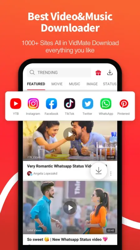 Screenshot VidMate APK v6.0102
