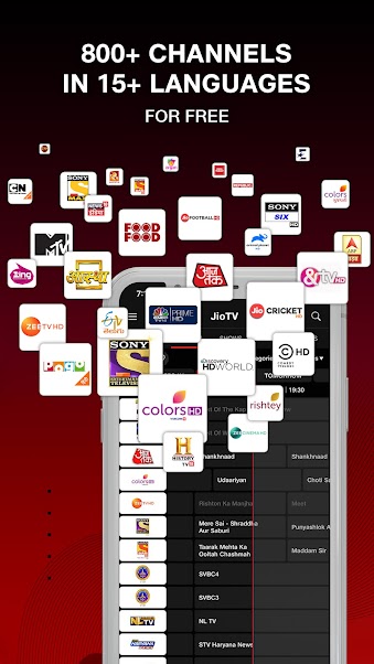 Screenshot JioTV APK v7.1.7