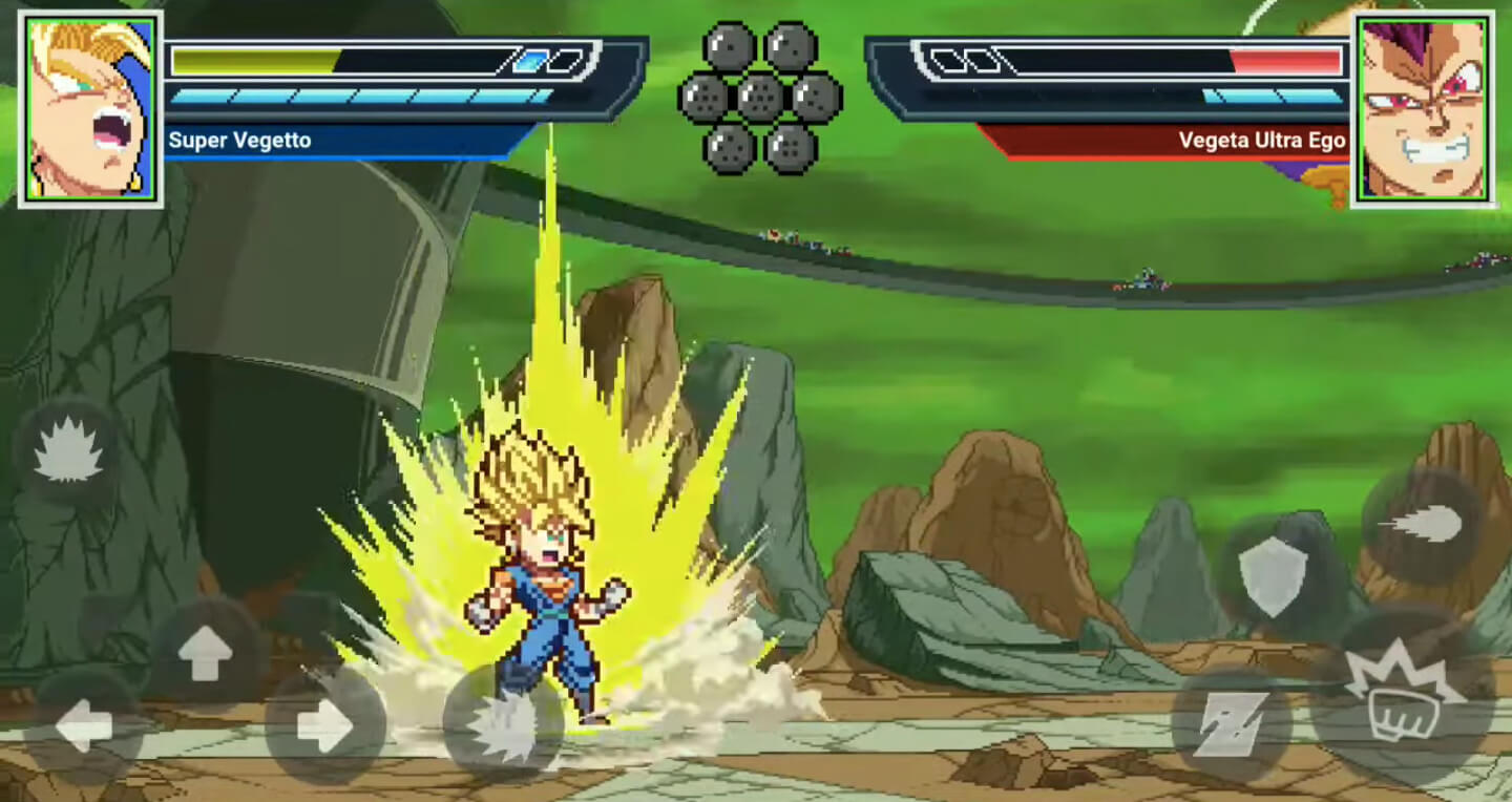 Screenshot Z Legends 2 APK: Aksi Seru dengan Grafis Pixel dan Banyak Mode