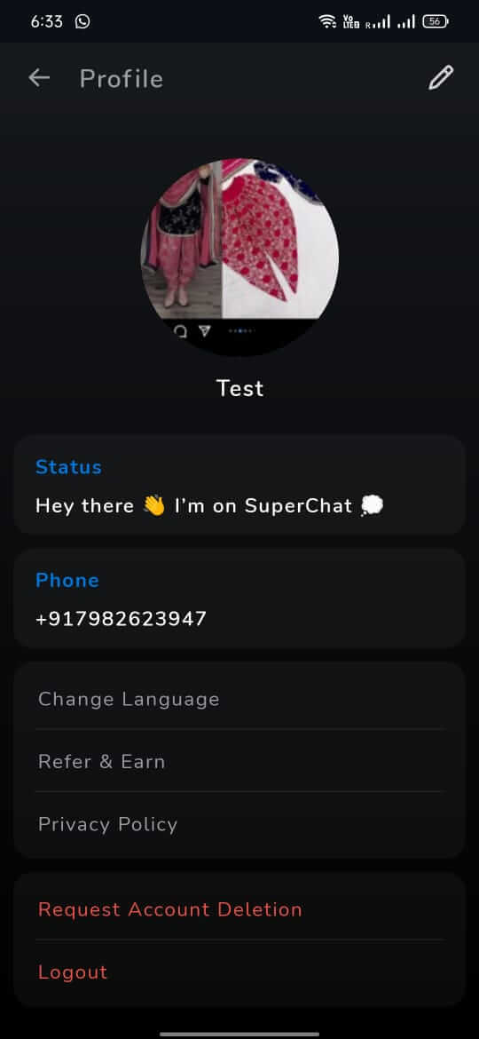 Screenshot Super Chat APK