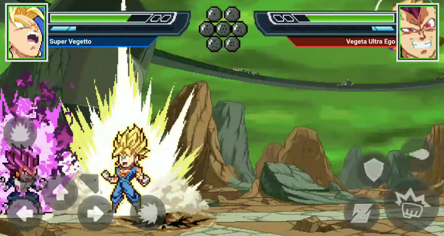 Screenshot Z Legends 2 APK: Aksi Seru dengan Grafis Pixel dan Banyak Mode