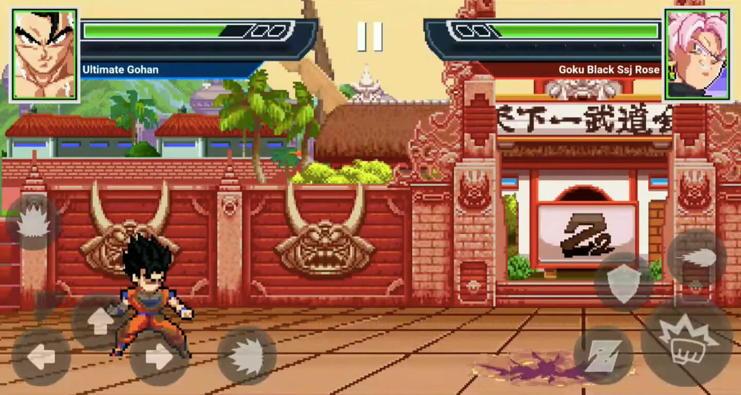 Screenshot Z Legends 2 APK: Aksi Seru dengan Grafis Pixel dan Banyak Mode
